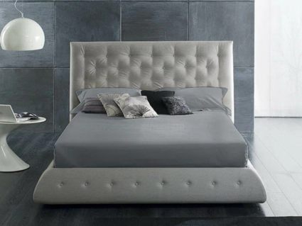 Простыня Primavelle на резинке Satin Luxe (мистический серый) 460