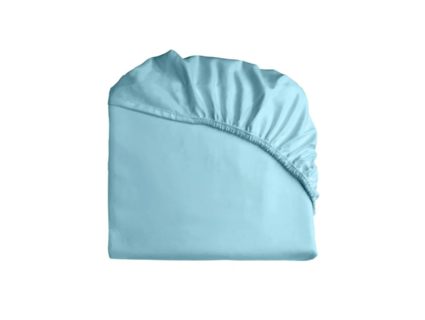 Простыня Primavelle на резинке Satin Luxe (голубая) 460