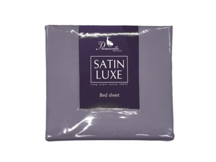 Простыня Primavelle на резинке Satin Luxe (драгоценный аметист) 460