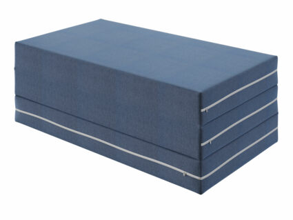Футон DreamLine Eco (рогожка синяя) 48