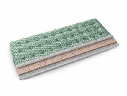 Футон Mr.Mattress Migi (зеленая клетка) 25
