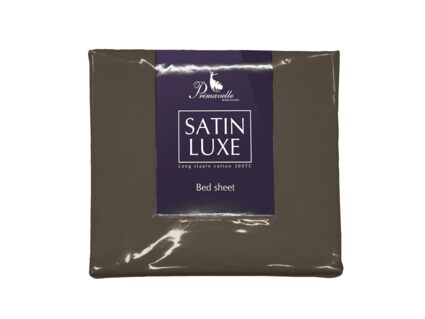 Простыня Primavelle на резинке Satin Luxe (какао) 460